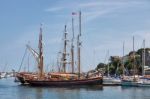 Brixham Harbour Stock Photo