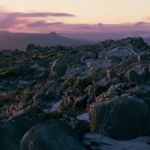 On Top Of Mount Wellington In Hobart, Tasmania During The Day Stock Photo