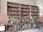 Synagogue, Interior And Religious Objects   Stock Photo