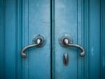 Door Handles Stock Photo