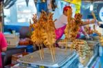 Seoul, South Korea - May 16: Namdaemun Market In Seoul, Is The Oldest And Largest Market In South Korea. Photo Taken On May 16, 2015 In Seoul, South Korea Stock Photo