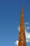 Candle Sculpture In Gloucester Stock Photo