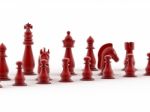 Chess Pieces Stock Photo