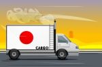 Japanese Lorry Stock Photo