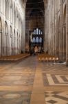 Interior View Ely Cathedral Stock Photo