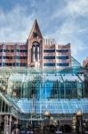 View Of Minster Court In London Stock Photo