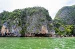 Tham Lod Cave Phang Nga Bay Stock Photo