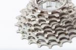 Bicycle Cassette - Stock Image Stock Photo