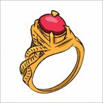 Illustration Of Rings -  Illustration Stock Photo