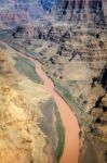 Aerial View Of The Grand Canyon Stock Photo