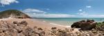 Isolated Beach Stock Photo