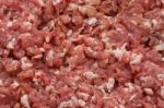 Minced Pork Stock Photo