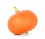 Pumpkin Isolated On The White Background Stock Photo