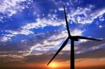 Wind Turbine Stock Photo