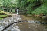 View Of Askrigg Waterfall In The Yorkshire Dales National Park Stock Photo