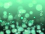 Green Background Means Bokeh Lights And Abstract Stock Photo