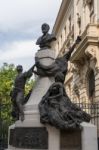 Bucharest/romania - September 21 : Statue Of Eugene Carada In Bu Stock Photo