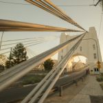 Walter Taylor Bridge In Brisbane Stock Photo