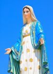 Virgin Mary Statue Stock Photo