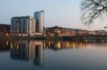 Limerick At Night Stock Photo