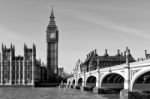 Westminster Bridge And Big Ben Stock Photo