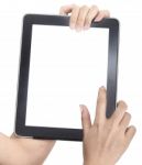 Blank IPad Stock Photo