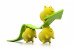 3d Pigs Climb Business Arrow Stock Photo