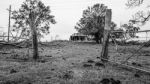 Abandoned Outback Farming Shed In Queensland Stock Photo