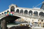 Rialto Bridge Venice Stock Photo