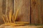 Still Life With  Foxtail Grass Stock Photo