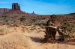 Scenic View Of Monument Valley Utah Usa Stock Photo