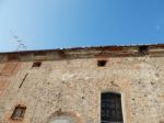 The Eleventh Century Castle On The Volcanic Mountain, Architecture And Elements  Stock Photo