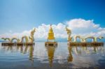 Kwan Phayao (phayao Lake) Is Popular Natural Attraction In Phayao. Landmark Of Phayao In Thailand Stock Photo