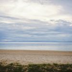 Tangalooma Island Beach In Moreton Bay.  Stock Photo