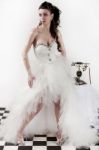 Traditional Wedding Dress Stock Photo