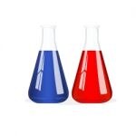 Beakers Stock Photo