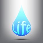 Water Is Life Stock Photo