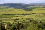 Pienza, Tuscany/italy - May 18 : Countryside Of Val D'orcia Near Stock Photo