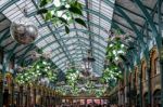 Christmas Decorations At Covent Garden Stock Photo