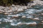 Thunder Creek Rapids Stock Photo