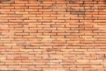 Old Orange Brick Wall Stock Photo