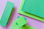 Material Design Colorful Background Stock Photo