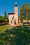 Venice Italy Torcello Belltower Stock Photo