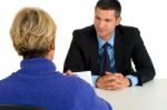 Business People In The Meeting Stock Photo