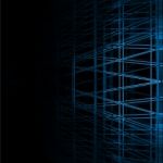 Futuristic Abstract Background Stock Photo