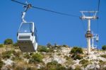 Benalmadena, Andalucia/spain - July 7 : Cable Car To Mount Calam Stock Photo