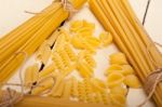 Bunch Of Italian Pasta Type Stock Photo