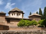 Granada, Andalucia/spain - May 7 : Part Of The Alhambra Palace I Stock Photo