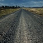 Road Out In The Countryside Stock Photo