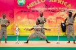 Acrobatic Kenya Show In Dusit Zoo, In The July 27, 2016. Bangkok Thailand Stock Photo